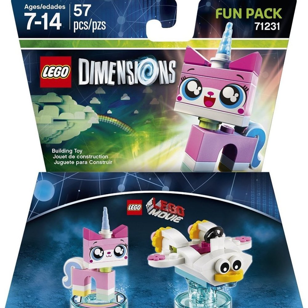 LEGO DIMENSIONS Cloud Cuckoo UNIKITTY FUN PACK 71231 multi platform game